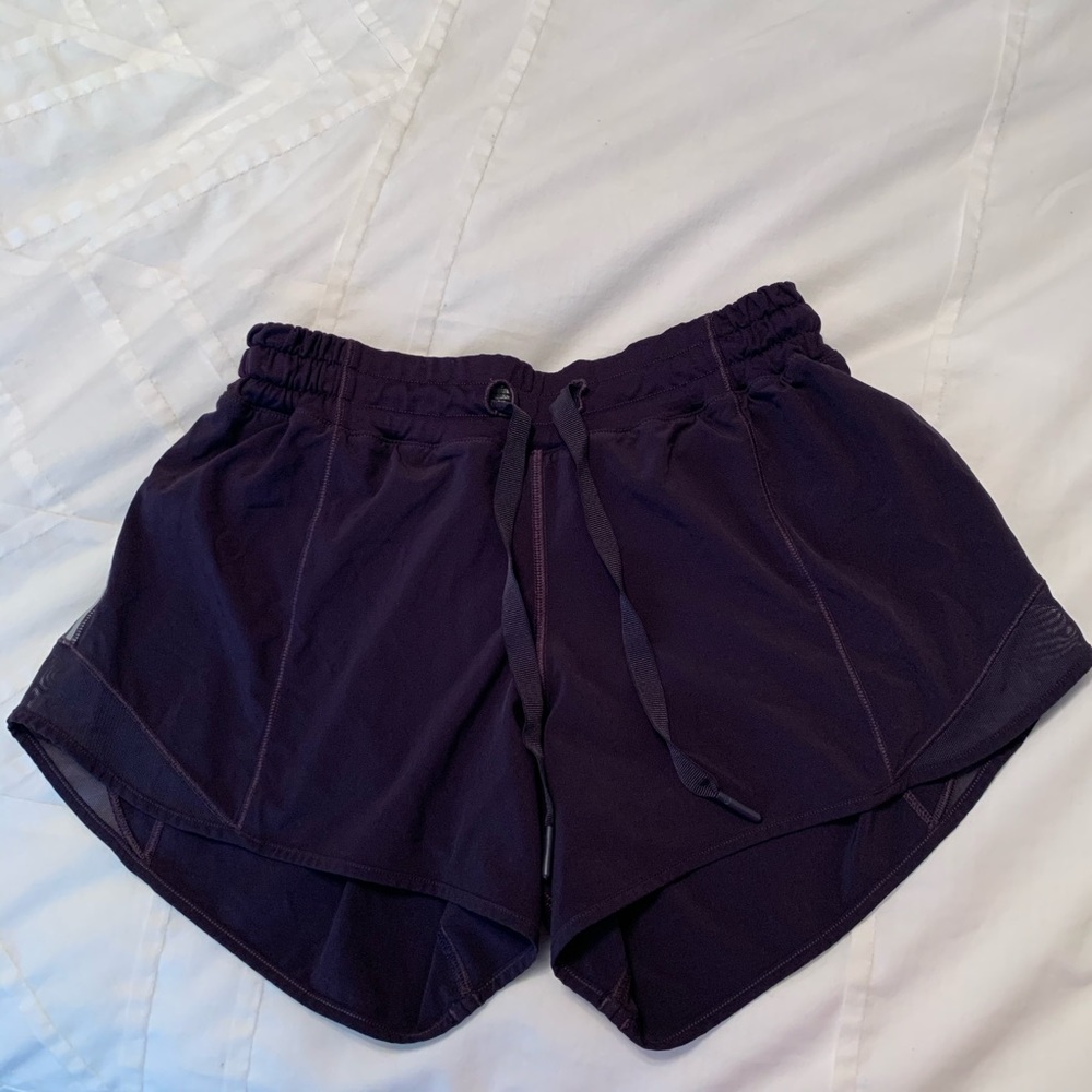Purple Hotty hot short I 4” size 4